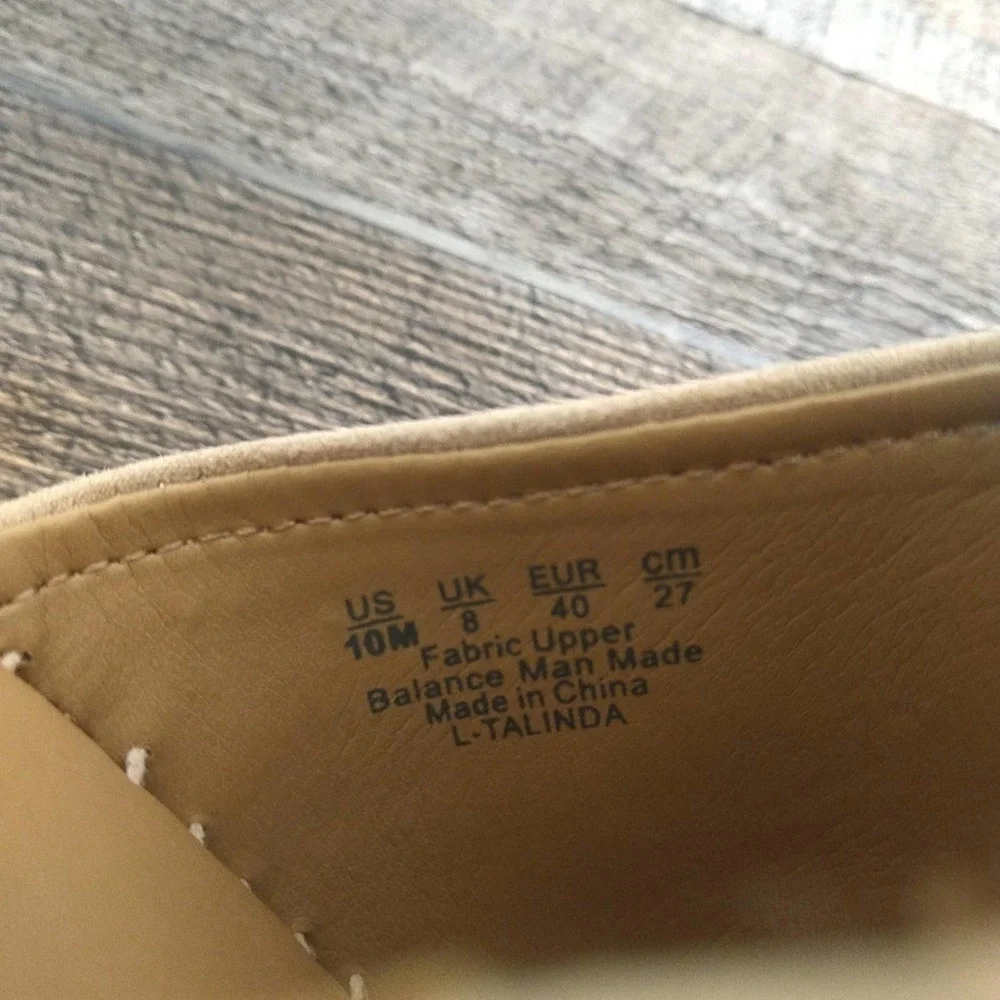 Franco Sarto Talinda Wedge Espadrilles Sandals 10
